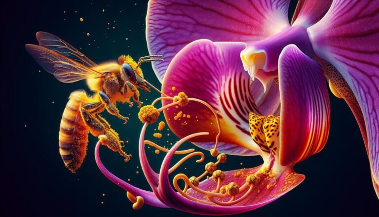 secrets of orchid pollination