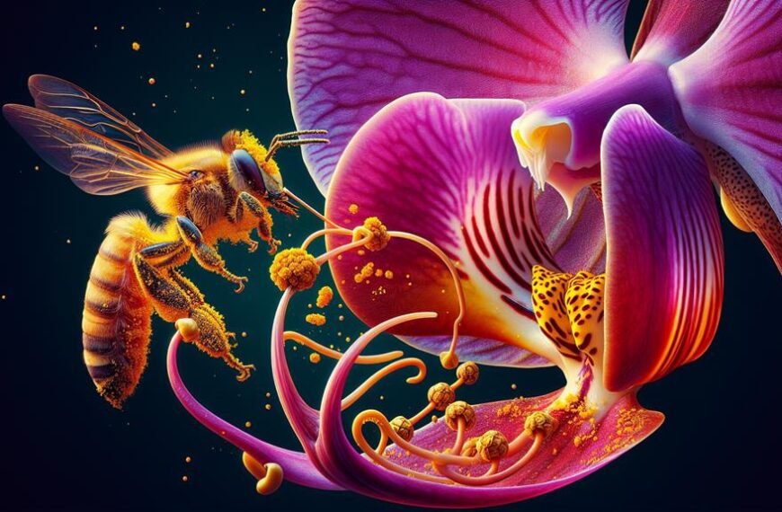 secrets of orchid pollination