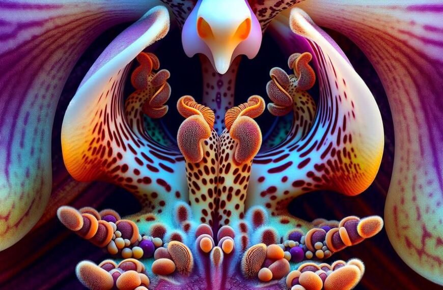 study of orchid reproduction