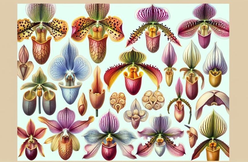 study orchid labellum morphology