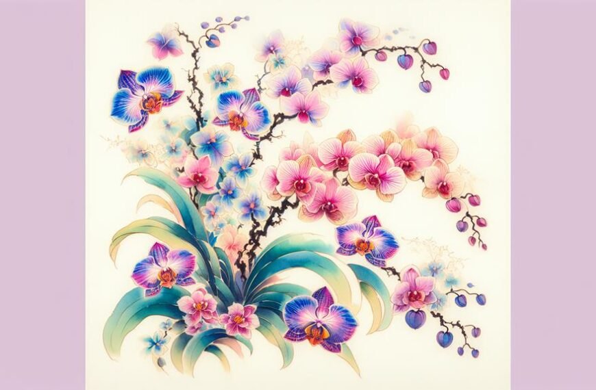 symbolism of orchids in art