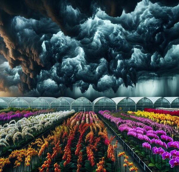 threatening clouds for orchid breeders