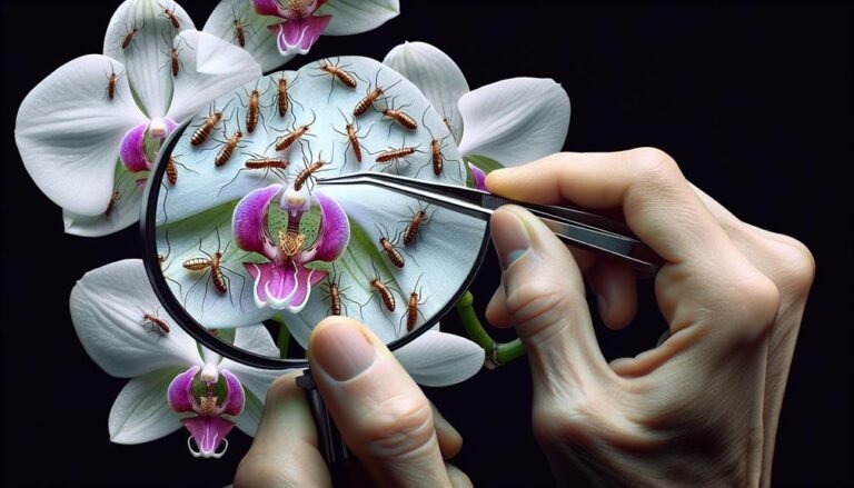 thrips removal from orchids