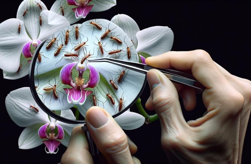 thrips removal from orchids