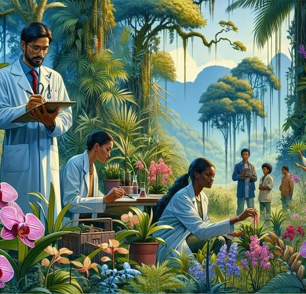 tropical rainforest orchid conservation