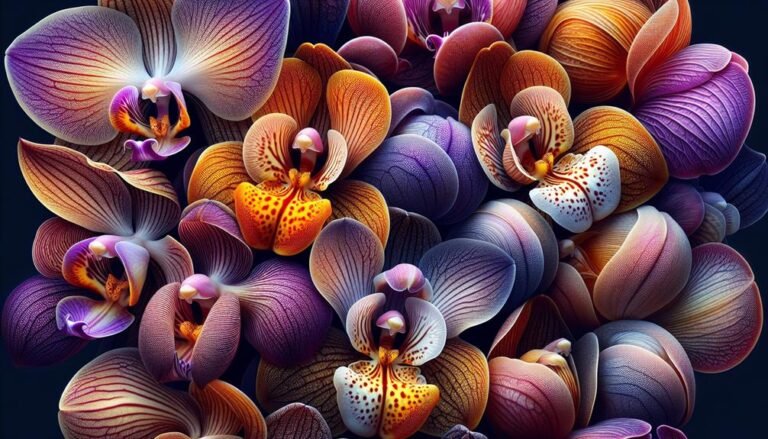 understanding orchid sepal color