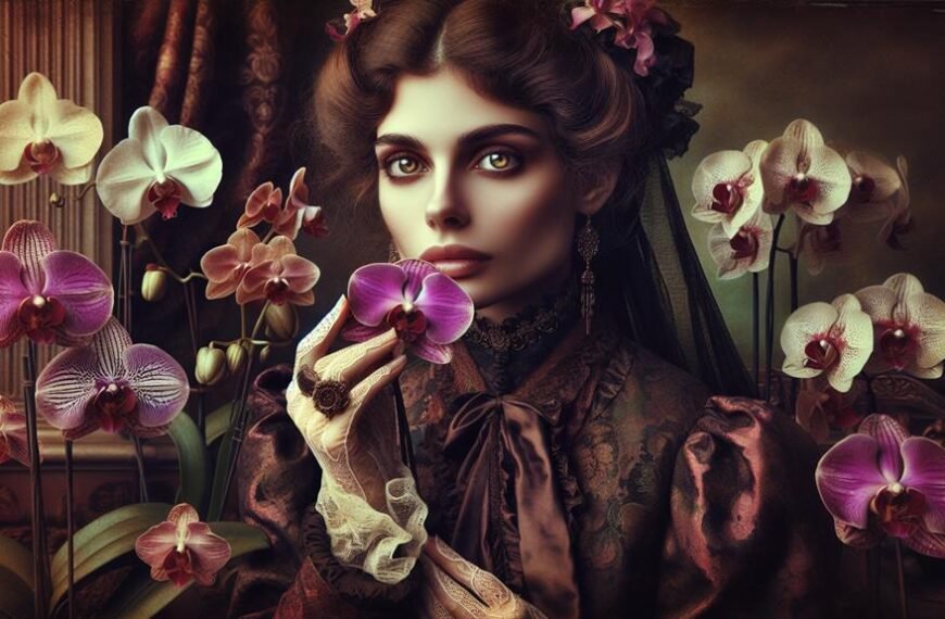 victorian orchids spoke volumes