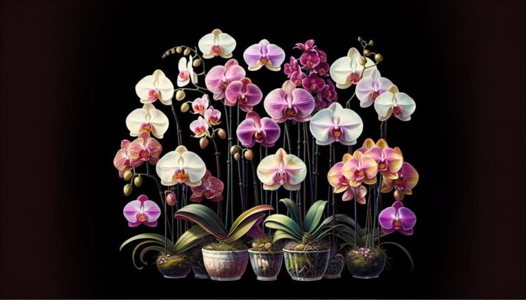 year round blooms of orchids