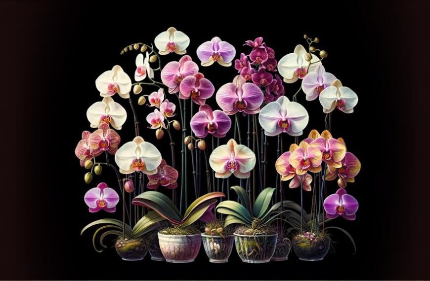 year round blooms of orchids