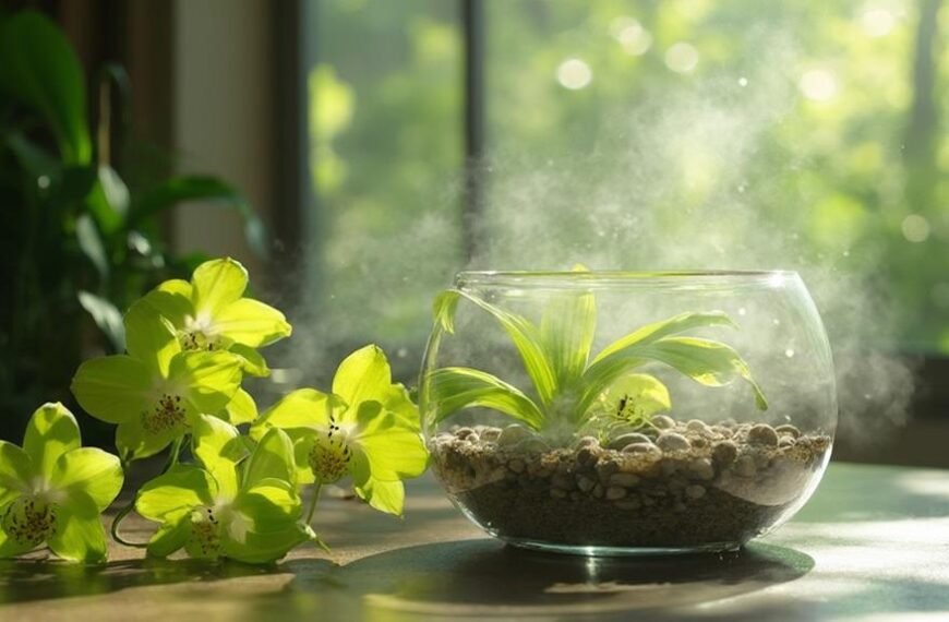affordable diy orchid humidifier