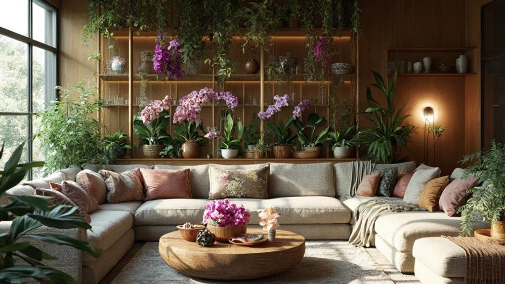 elegant orchid home decor