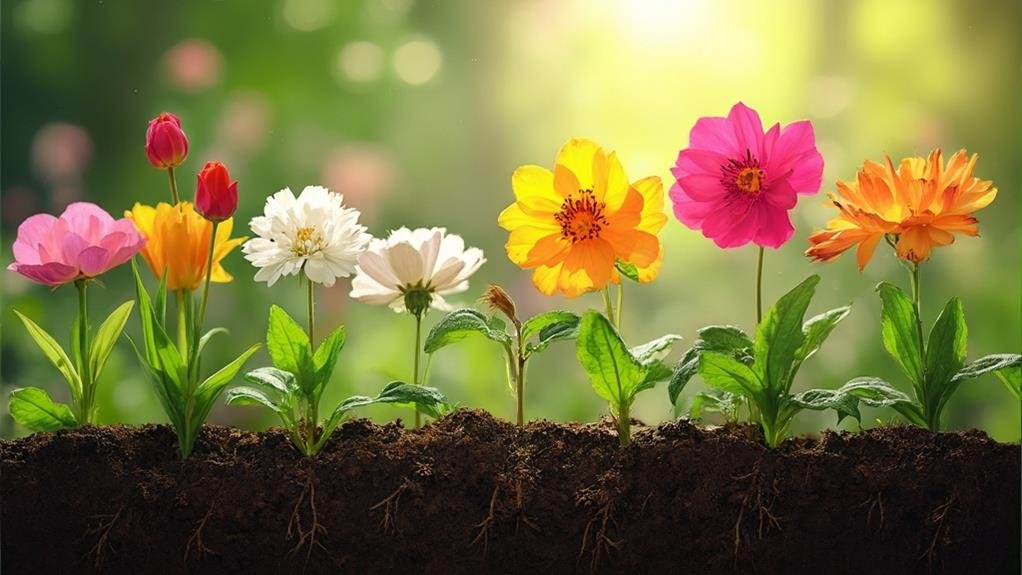 exploring flowering plant stages