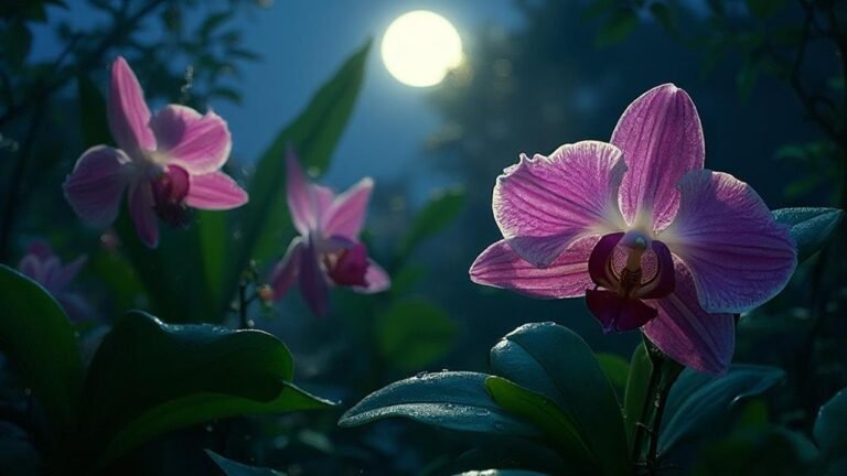 night time orchid flower care