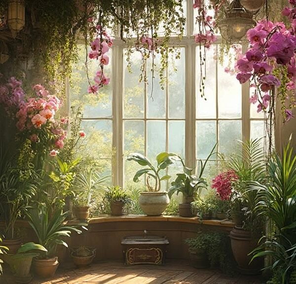 orchid paradise room transformation