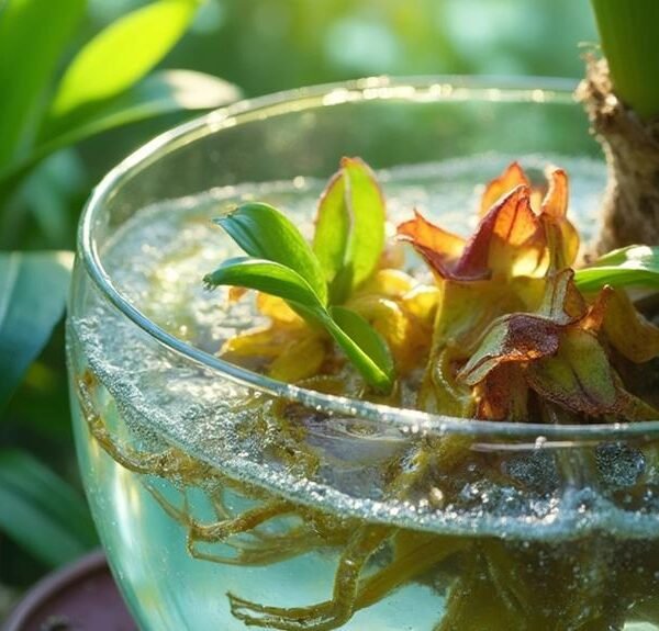 orchid roots transformation technique