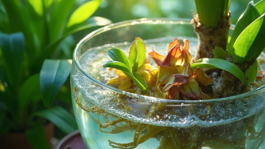 orchid roots transformation technique