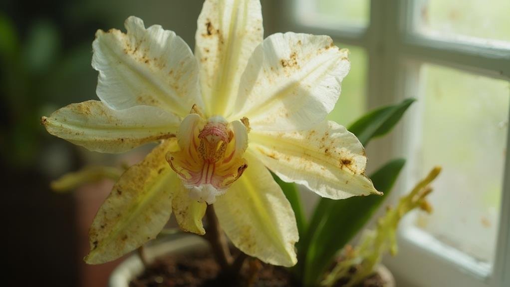 orchid unhappiness warning signs