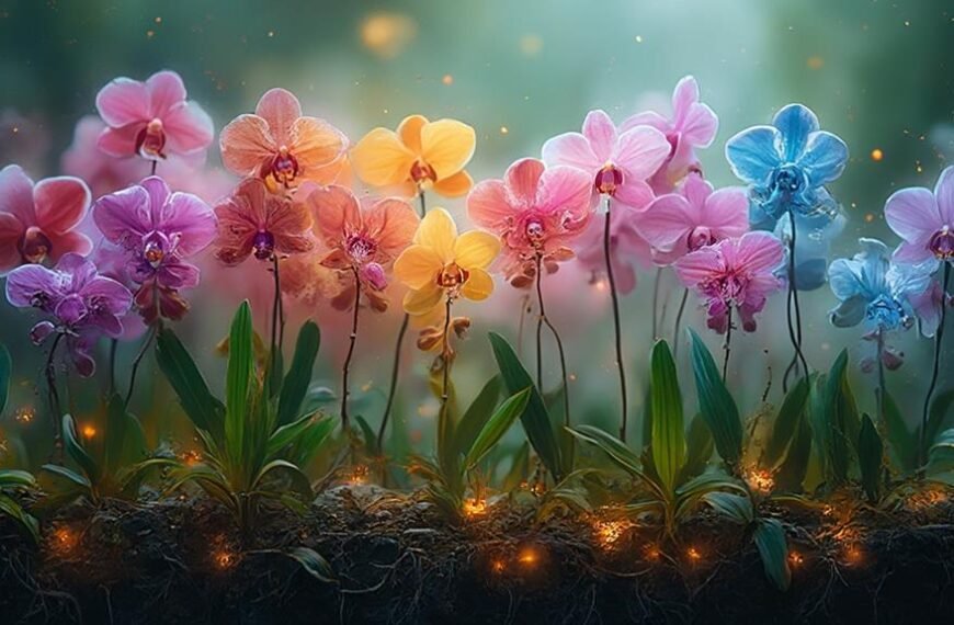 orchids may communicate signals