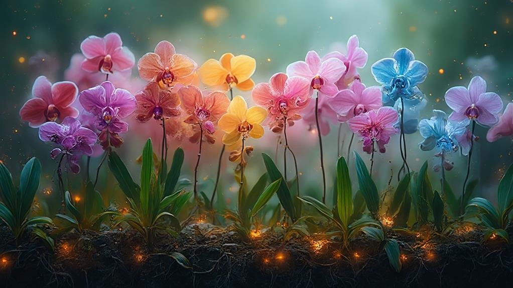 orchids may communicate signals