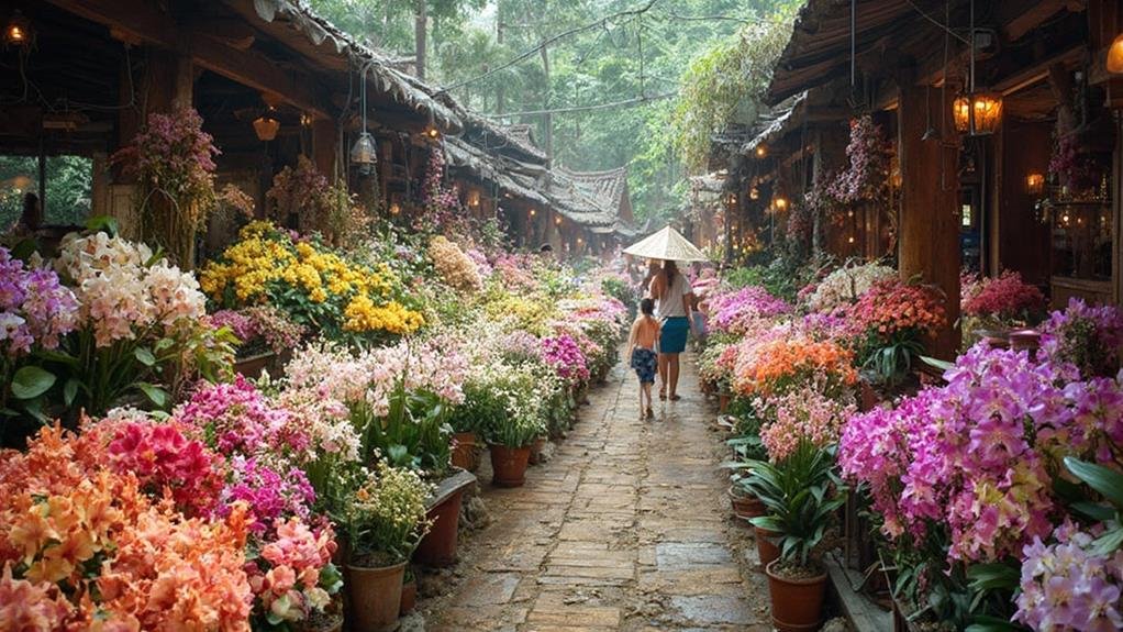 thai orchid export industry