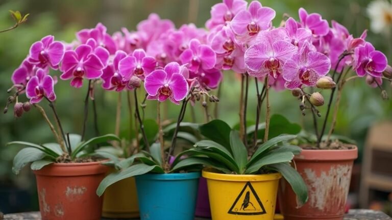 toxic orchid potting mix