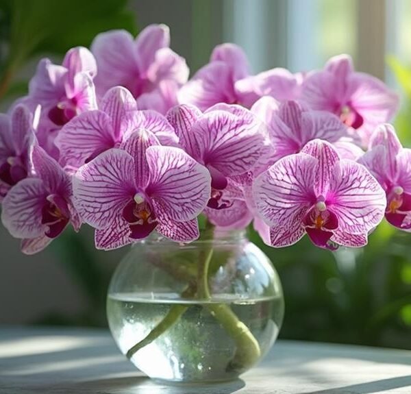viral orchid arrangement explained